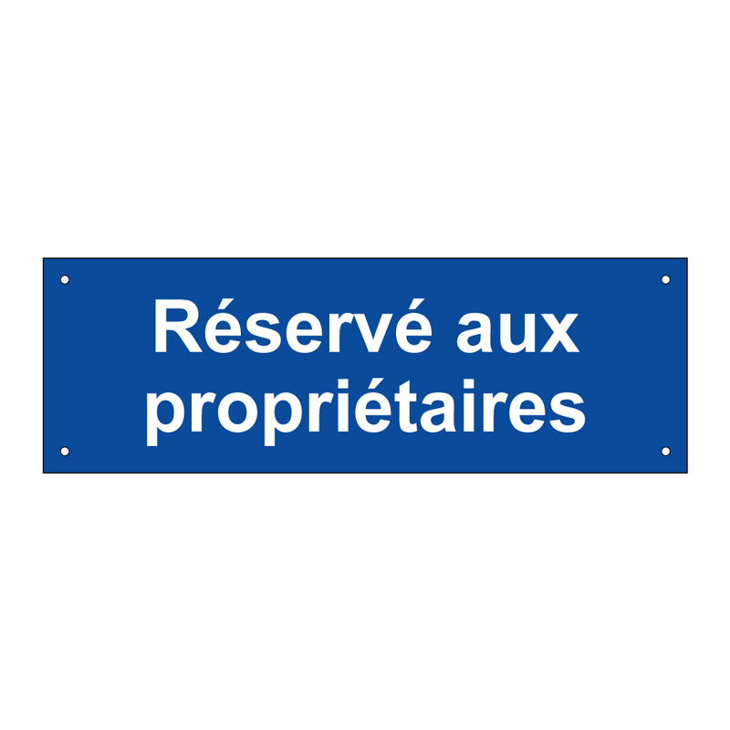 Réservé aux propriétaires