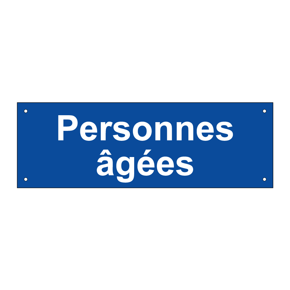 Personnes âgées