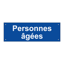 Personnes âgées