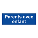 Parents avec enfant