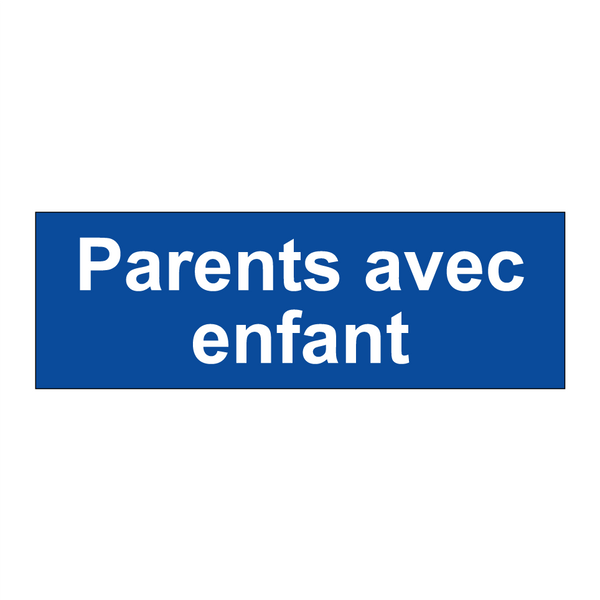 Parents avec enfant