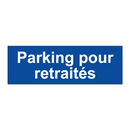 Parking pour retraités