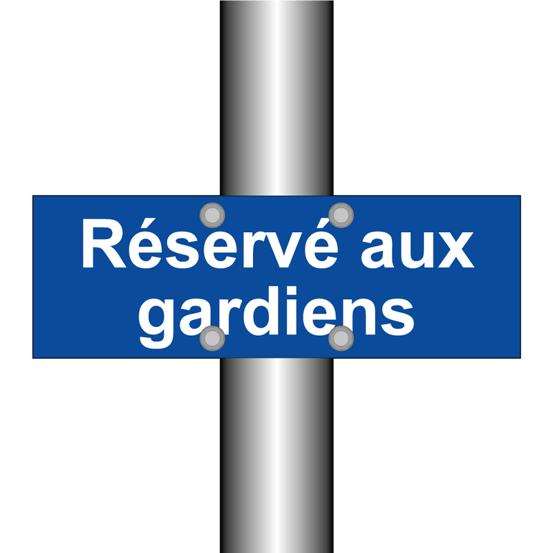 Réservé aux gardiens