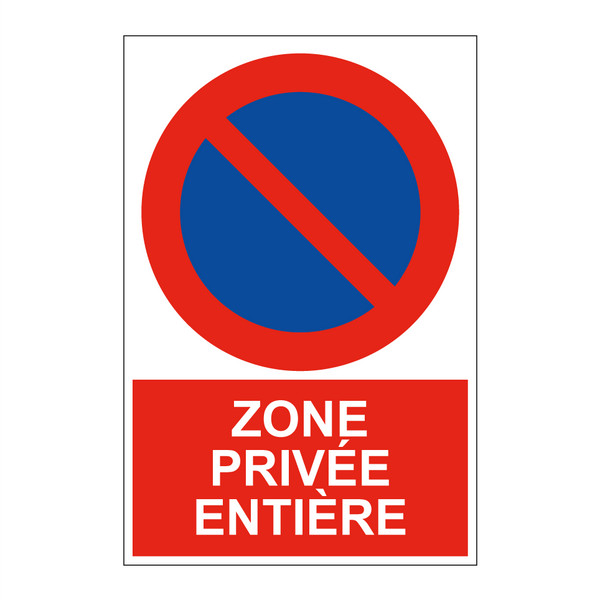 Zone privée entière
