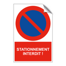 Stationnement interdit !
