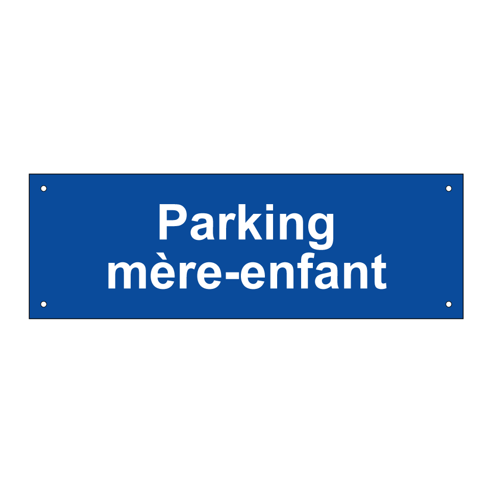 Parking mère-enfant