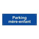 Parking mère-enfant