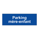 Parking mère-enfant