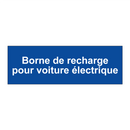 Borne de recharge pour voiture électrique