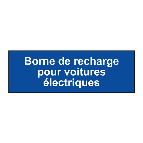 Borne de recharge pour voitures électriques