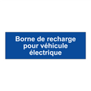 Borne de recharge pour véhicule électrique
