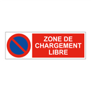 Zone de chargement libre