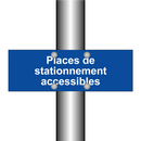 Places de stationnement accessibles