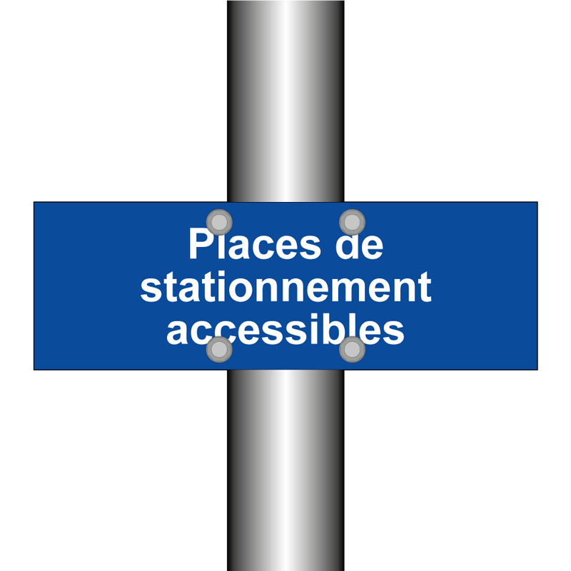 Places de stationnement accessibles