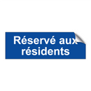 Réservé aux résidents