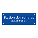 Station de recharge pour vélos