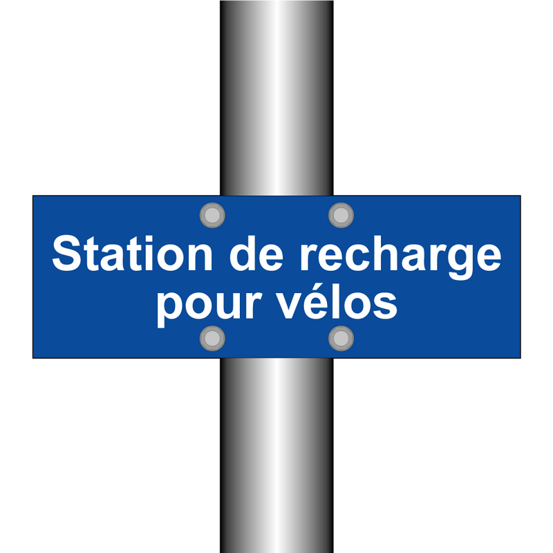 Station de recharge pour vélos
