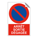 Arrêt Sortie dégagée