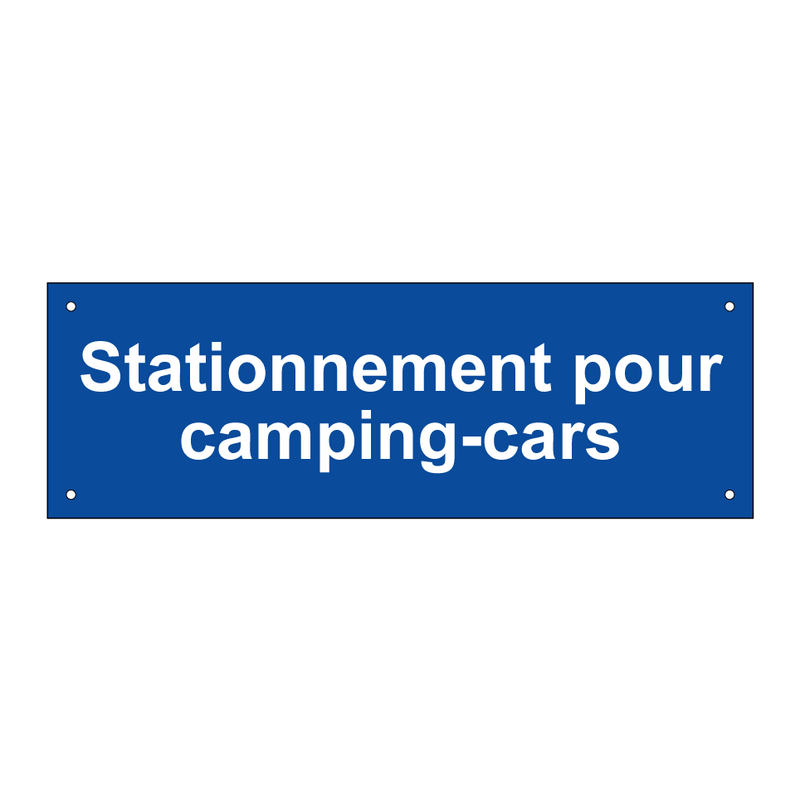 Stationnement pour camping-cars