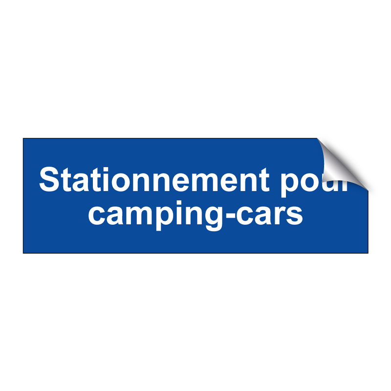 Stationnement pour camping-cars