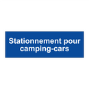 Stationnement pour camping-cars