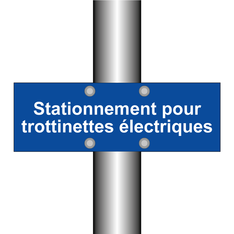 Stationnement pour trottinettes électriques