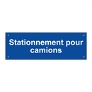 Stationnement pour camions