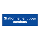 Stationnement pour camions
