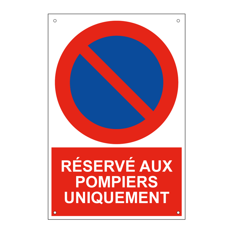 Réservé aux pompiers uniquement