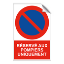 Réservé aux pompiers uniquement