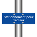 Stationnement pour tracteur