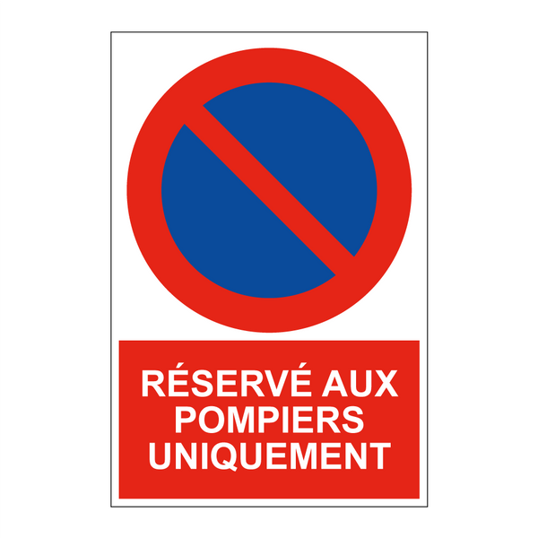 Réservé aux pompiers uniquement