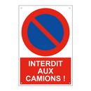 Interdit aux camions !