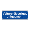 Voiture électrique uniquement