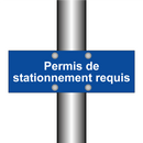 Permis de stationnement requis