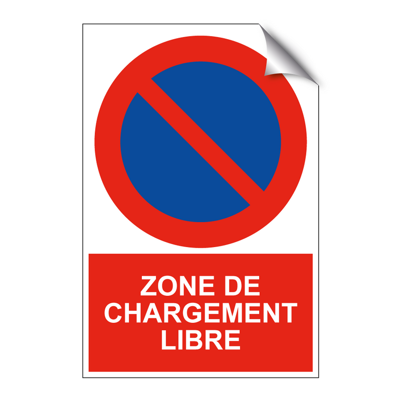 Zone de chargement libre