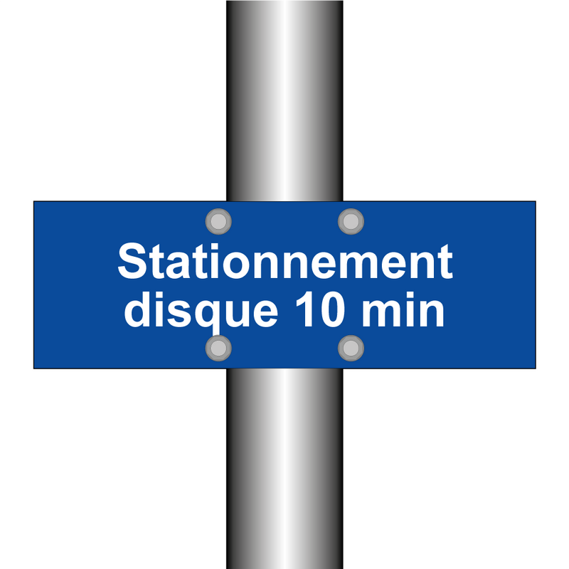 Stationnement disque 10 min