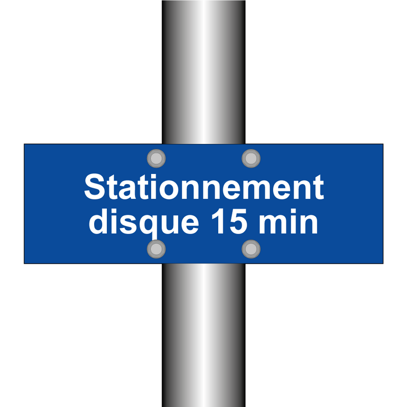 Stationnement disque 15 min