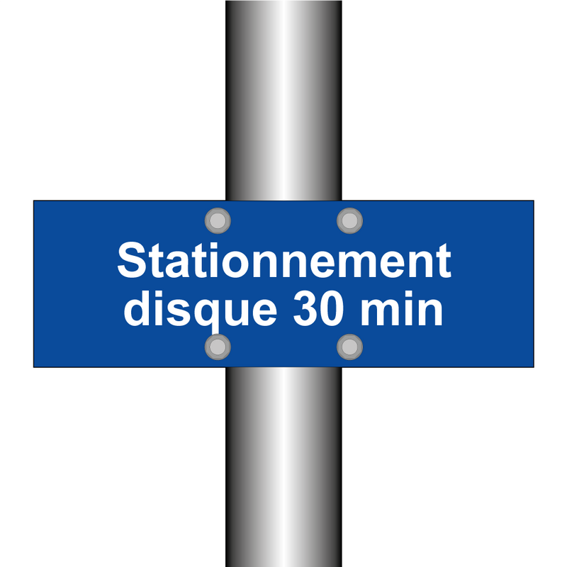 Stationnement disque 30 min