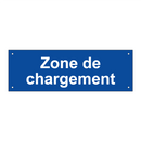 Zone de chargement