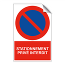 Stationnement privé interdit