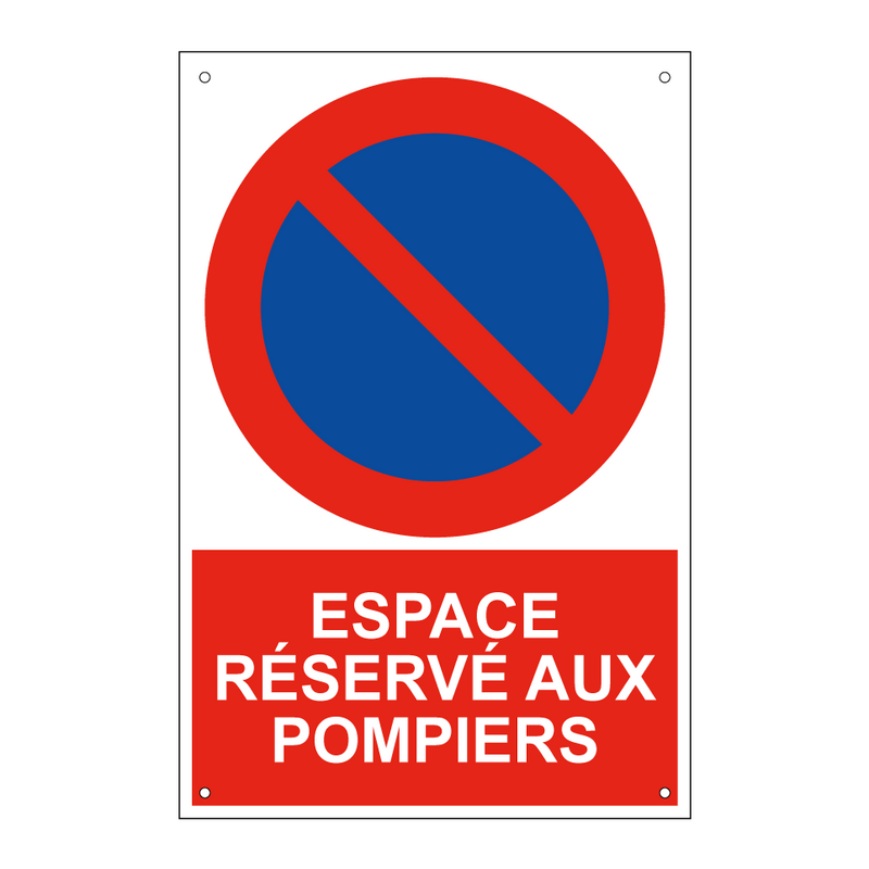 Espace réservé aux pompiers
