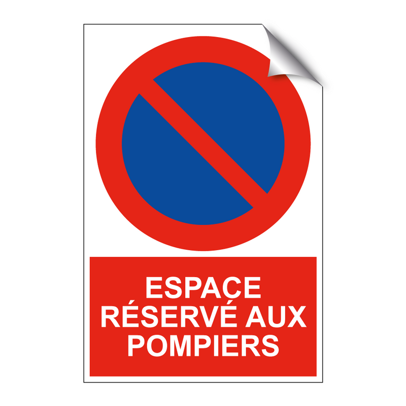 Espace réservé aux pompiers