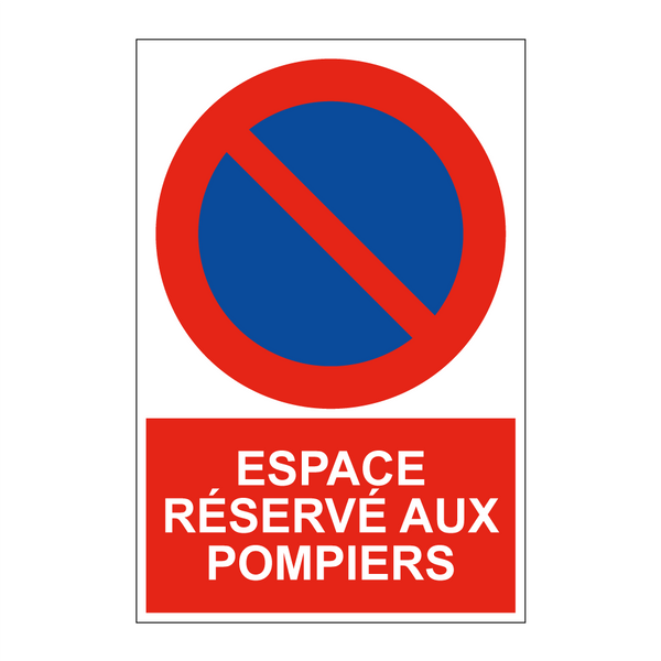 Espace réservé aux pompiers