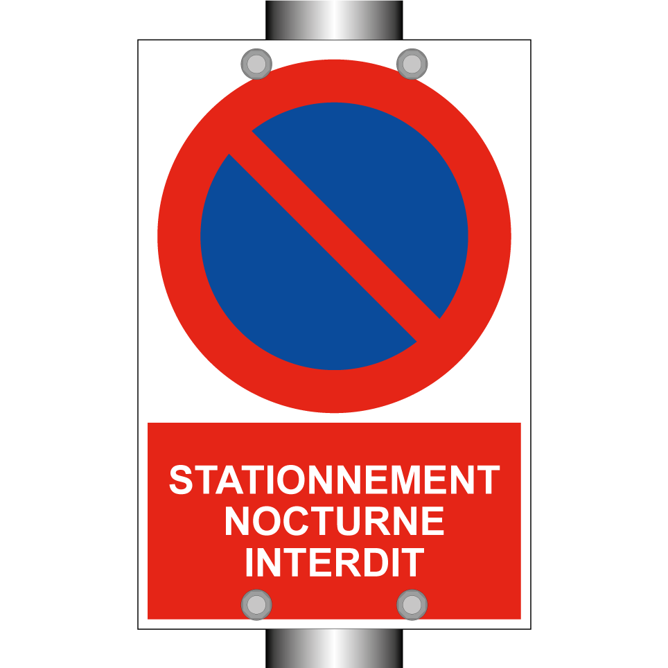 Stationnement nocturne interdit