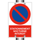 Stationnement nocturne interdit