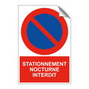 Stationnement nocturne interdit