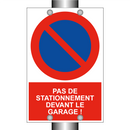 Pas de stationnement devant le garage !