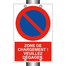 Zone de chargement ! Veuillez dégager.
