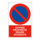 Entrée propriété privée interdite